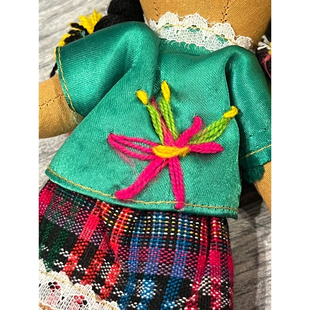 Mexican Rag‎ Dolls Set 2 Navajo Traditional Maria Folk Art Handmade Otomi Native